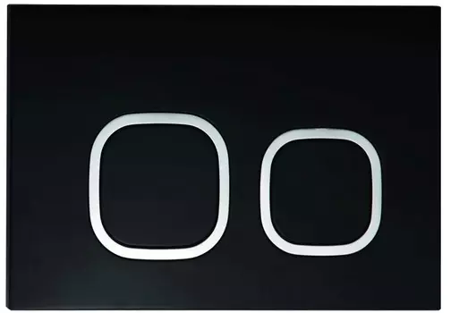 Кнопка смыва Arrow AHM001C черная