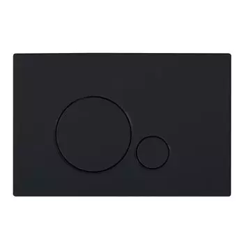 Кнопка смыва BelBagno Sfera BB017-SR-NERO.M черный матовый Tocco Morbido