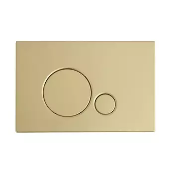 Кнопка смыва BelBagno Sfera CZR/BB-SR-BORO брашированное золото