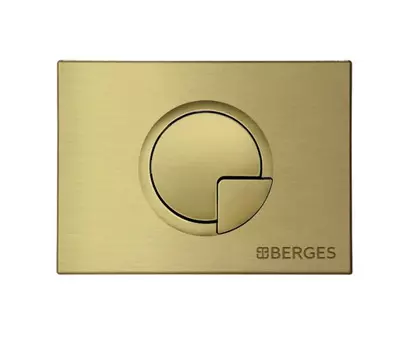 Кнопка смыва Berges Novum R8 бронза