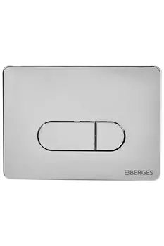 Кнопка смыва Berges Wasserhaus Novum D3 хром глянцевый