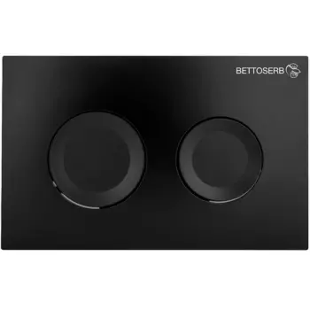 Кнопка смыва Bettoserb Sitnica 40006467 черная матовая