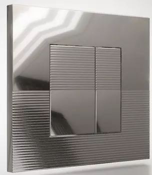 Кнопка смыва beWash Fide P03SC хром глянцевый