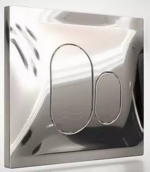 Кнопка смыва beWash Ocean P01SC хром глянцевый