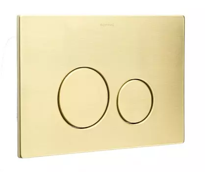 Кнопка смыва Boheme 649-MG золото матовое