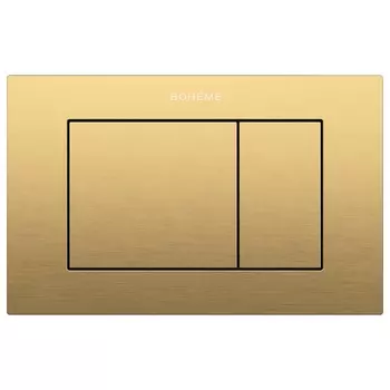 Кнопка смыва Boheme 650/2-MG золото матовое