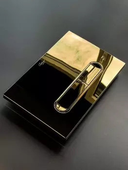 Кнопка смыва Boheme 667-G золото