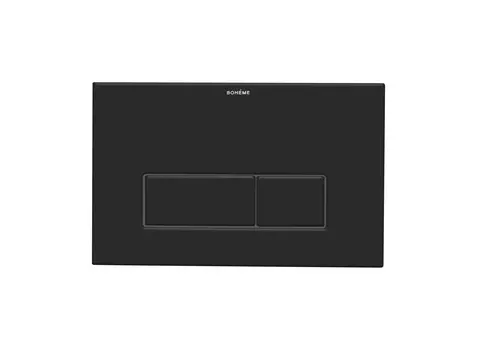 Кнопка смыва Boheme 669-B черный матовый