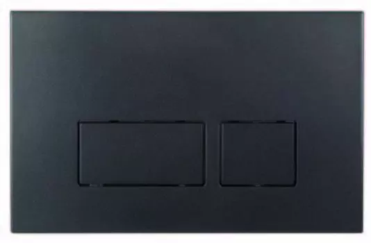 Кнопка смыва Boheme 664-B черный матовый