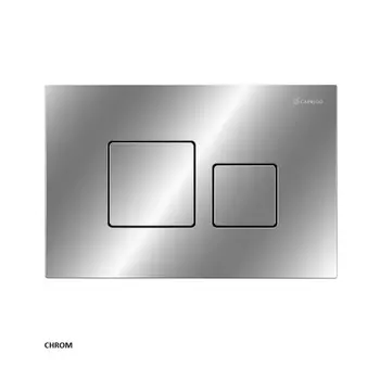 Кнопка смыва Caprigo Craft CA004-crm ABS хром