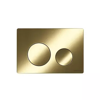 Кнопка смыва Ceramicanova Balance Circle CN12-001BG золото брашированное