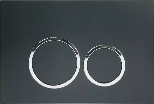 Кнопка смыва Ceruttispa CR05BK черная