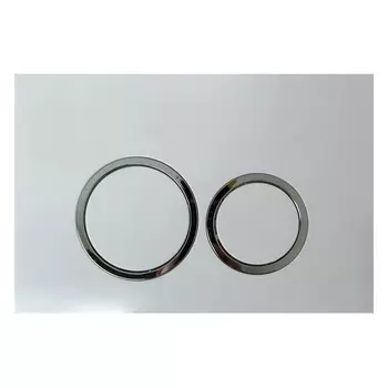 Кнопка смыва Ceruttispa CR05WH белая