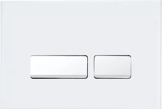 Кнопка смыва Ceruttispa CR06WH белая