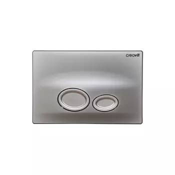Кнопка смыва Creavit Drop GP2002.00 серый матовый