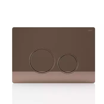 Кнопка смыва Ctesi Round бронза