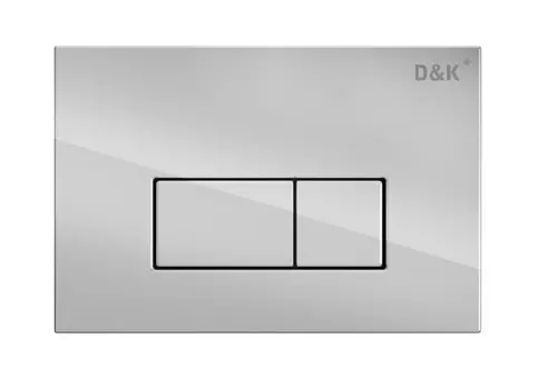 Кнопка смыва D&K Rhein DB1499001 хром