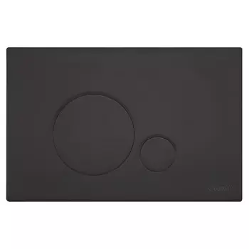 Кнопка смыва Duravit DuraSystem Beta 120 черная матовая