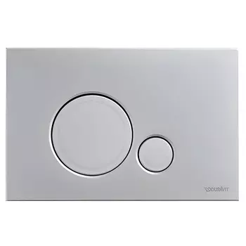Кнопка смыва Duravit DuraSystem Beta 120 хром матовый