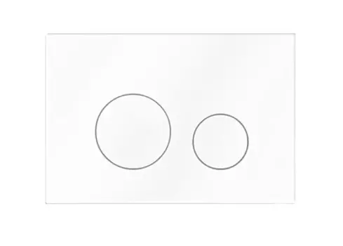 Кнопка смыва Elsen E11 белая