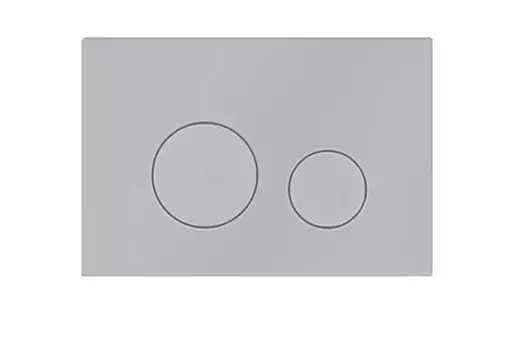 Кнопка смыва Elsen E11 хром сатинированный