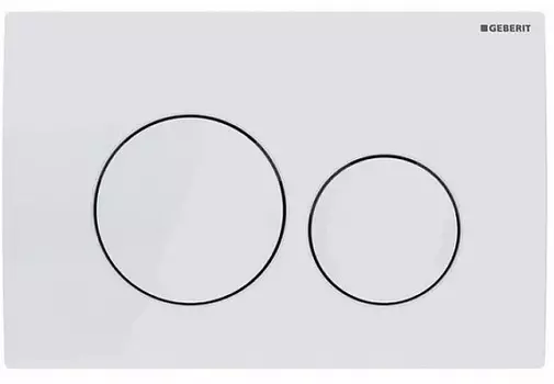 Кнопка смыва Geberit Delta 20 115.127.11.1 альпийский белый
