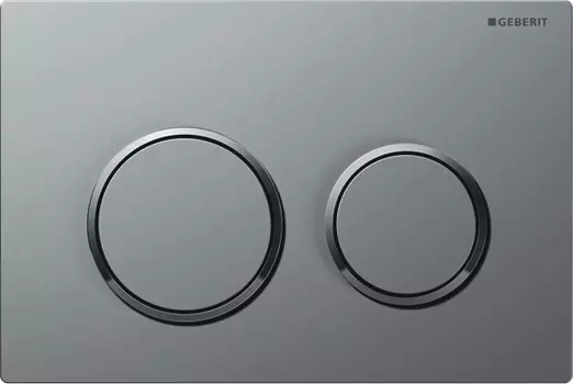 Кнопка смыва Geberit Omega 20 115.085.JQ.1 лакированная, матовый хром