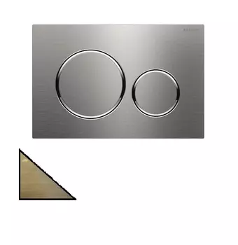 Кнопка смыва Geberit Sigma20 бронза