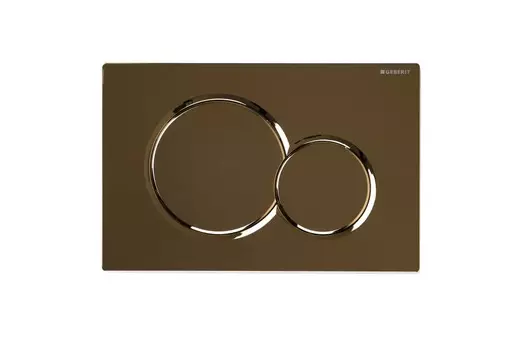 Кнопка смыва Geberit Sigma 01 115.770.21.DO золото глянцевое