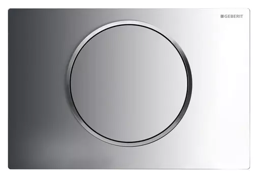 Кнопка смыва Geberit Sigma 10 115.758.KH.5 хром / матовый хром / хром