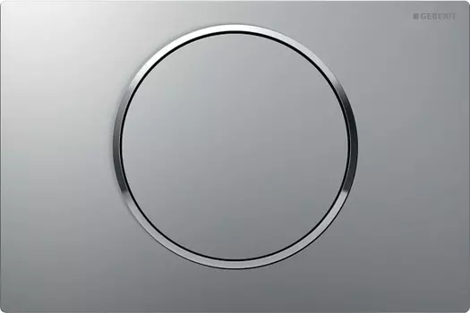 Кнопка смыва Geberit Sigma 10 115.758.JQ.5 лакированная, матовый хром