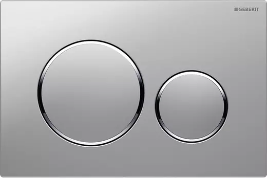 Кнопка смыва Geberit Sigma 20 115.882.JQ.1 хром матовый / хром глянцевый