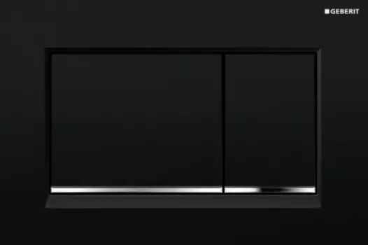 Кнопка смыва Geberit Sigma 30 115.883.KM.1 черный / глянцевый хром