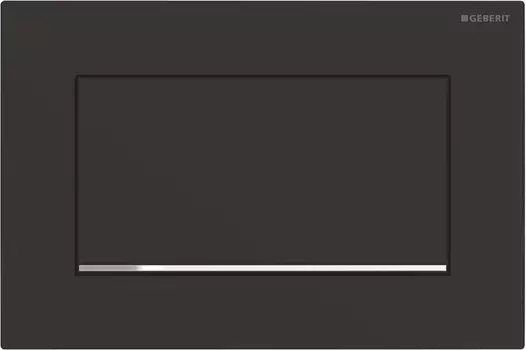 Кнопка смыва Geberit Sigma 30 115.893.14.1 черный матовый/хром глянцевый