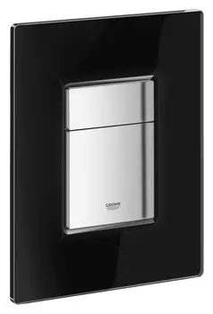 Кнопка смыва Grohe Skate Cosmopolitan 38845KS0 стекло черное