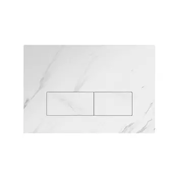 Кнопка смыва Iddis On-X ONX01W0i77 001 белый мрамор