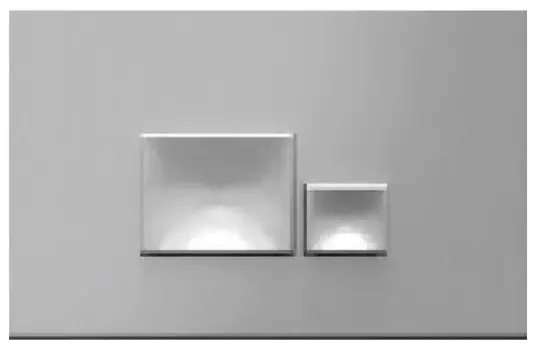 Кнопка смыва Isvea Axis Piazza 54MJ0101I хром матовый