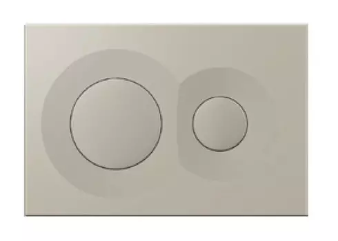 Кнопка смыва Isvea Dome 54DM0106I слоновая кость матовый