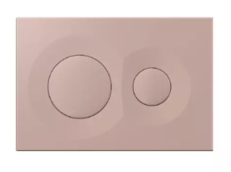 Кнопка смыва Isvea Dome 54DM0108I лососевый матовый