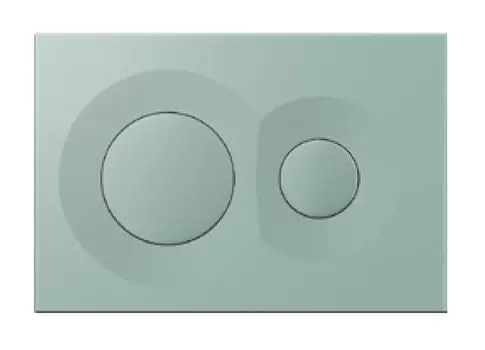 Кнопка смыва Isvea Dome 54DM0109I мятно-зеленый матовый