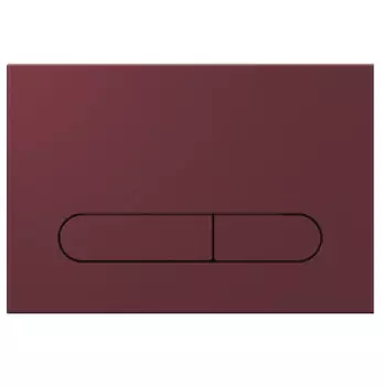 Кнопка смыва Isvea Sotti 54ST0112I бордовый матовый