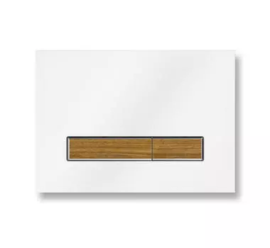 Кнопка смыва Lavinia Boho Relfix 38050703 белый, светлое дерево