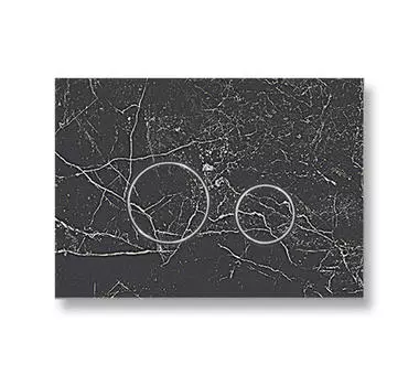 Кнопка смыва Lavinia Boho Relfix 38050902 greek black