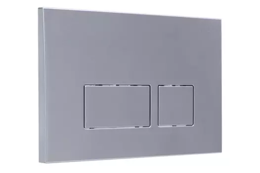Кнопка смыва Logan Space 00297682 двойная, Chrome Mattе
