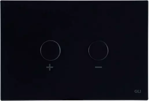 Кнопка смыва OLI BLINK 878489 антивандальная, черная
