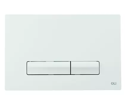 Кнопка смыва OLI Glam Olipure 192904/139178 белая матовая