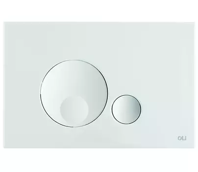 Кнопка смыва OLI GLOBE 152949 белый