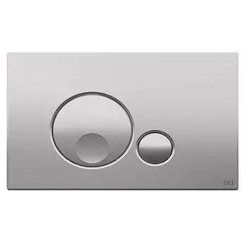 Кнопка смыва OLI GLOBE 152951 хром матовый