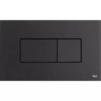 Кнопка смыва OLI Karisma 641015 черный soft touch