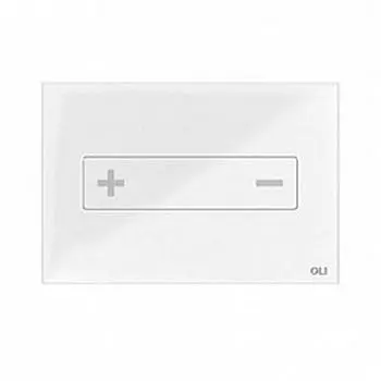 Кнопка смыва OLI OCEANIA 54554 стекло,белый